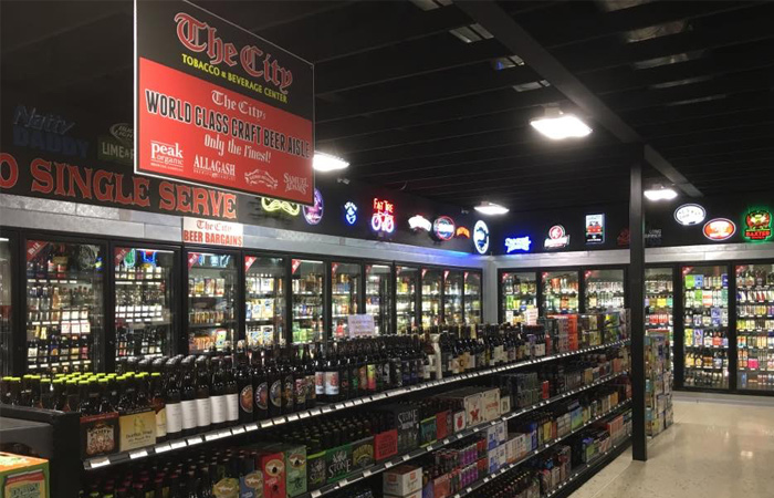 The City inside store, The City tobacco and beverage center, The City tobacco and beverage store southern new hampshire, craft beer new hampshire